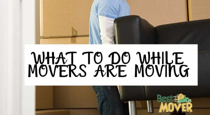 a list of what to do while your movers are moving and packing your stuff